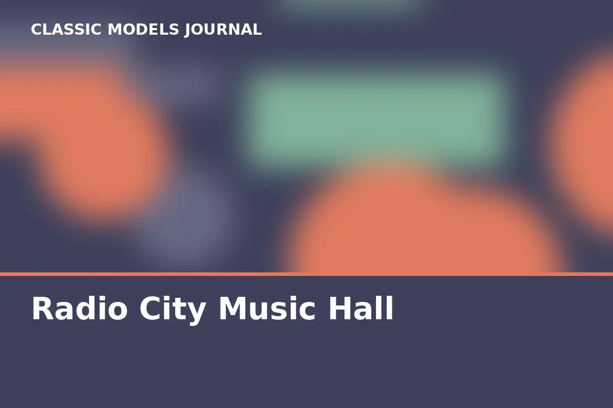 Radio City Music Hall